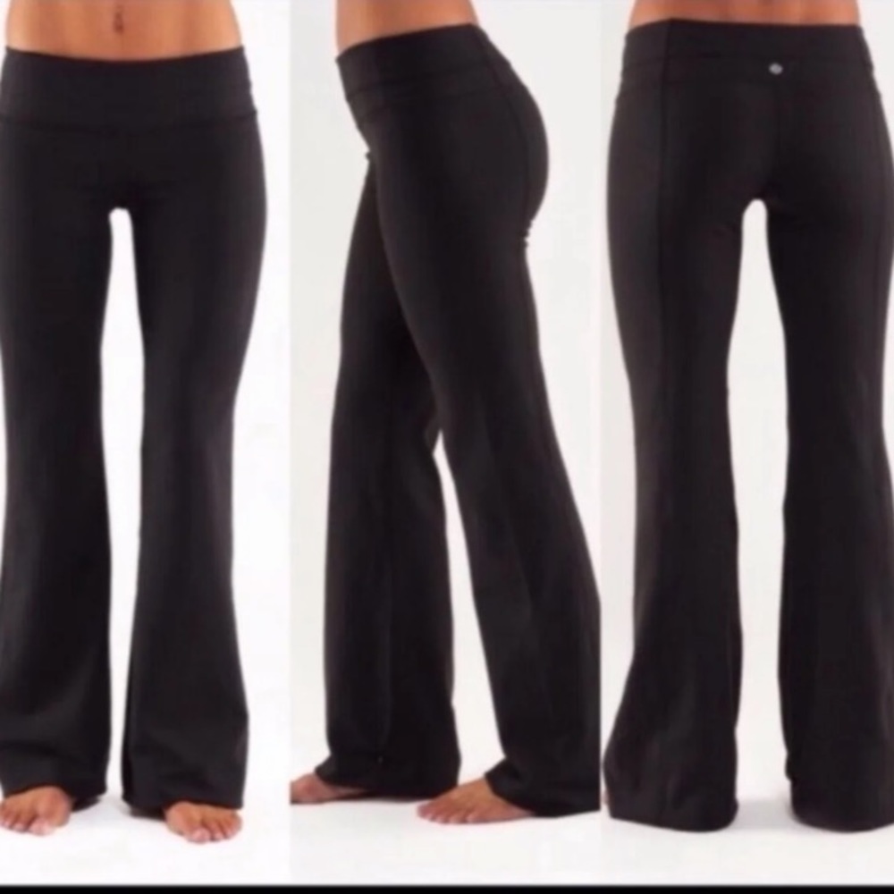 Lululemon Reversible Groove Yoga Pants Size4
